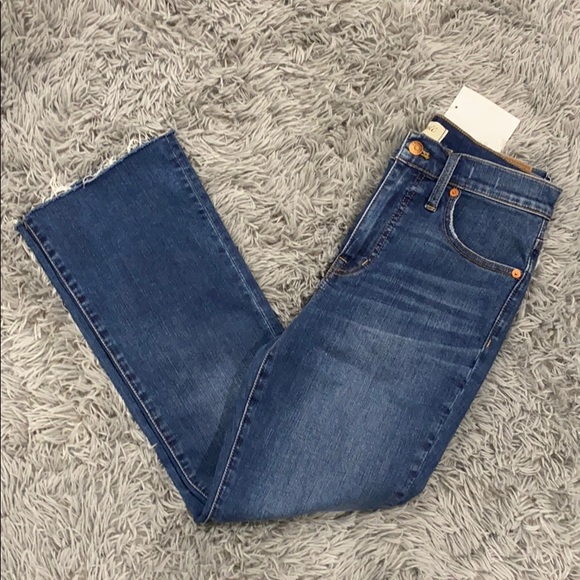 NEW • Madewell • Cali Demi Boot Cut Jeans Preston - Picture 6 of 8